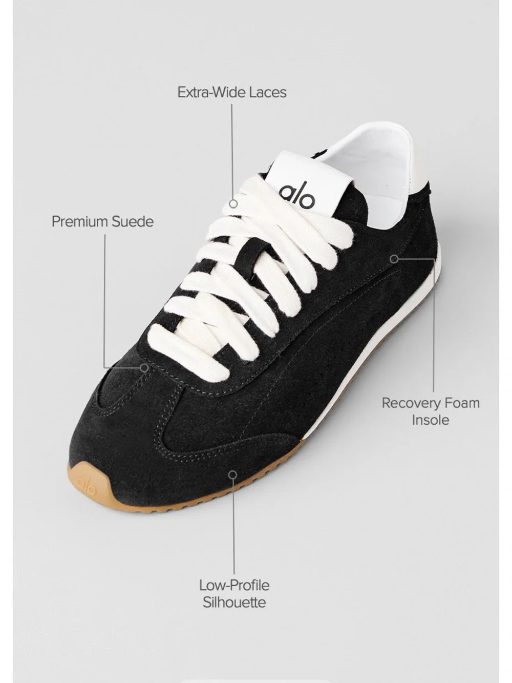 ALO Yoga Sunset Sneaker NWT
